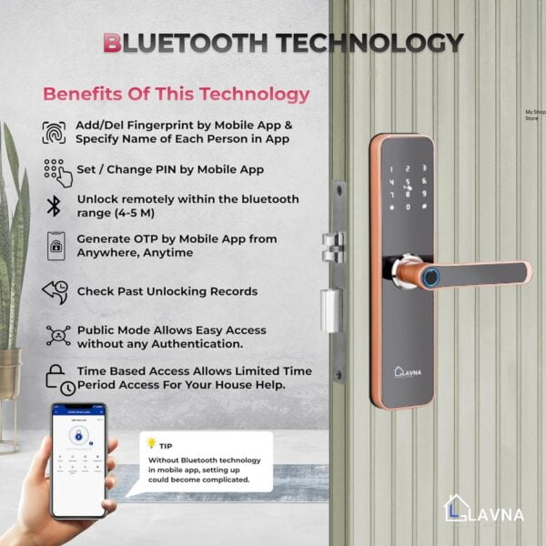 Best Smart Door Locks For Home Lavna Digital Door Lock 1