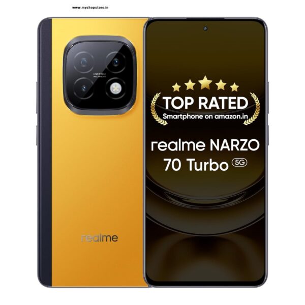 Realme Narzo 70 Turbo 5G Yellow Color (6GB + 128GB)