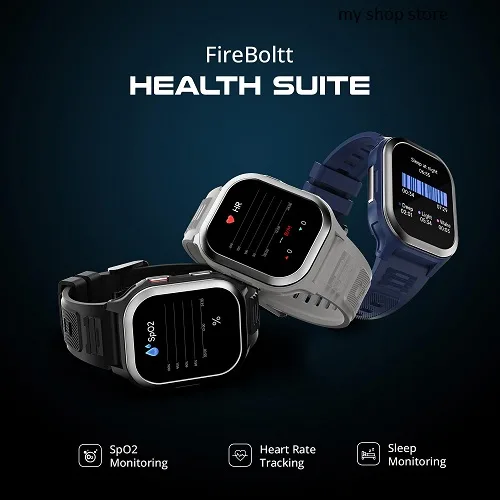 Superb Fire Boltt smartwatch 4G VOLTE Calling Nano SIM GPS 400 mah Battery 6