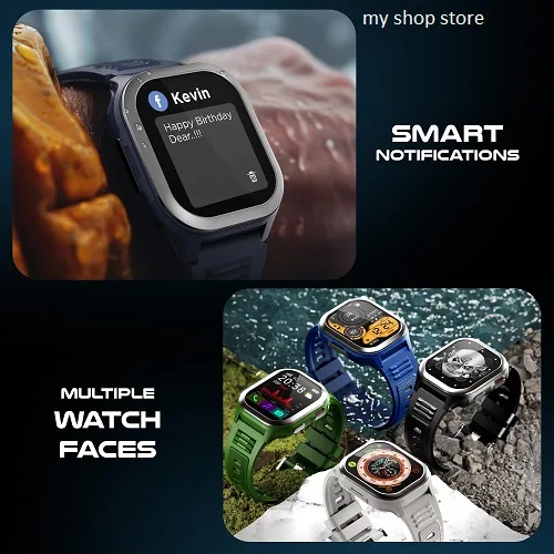 Superb Fire Boltt smartwatch 4G VOLTE Calling Nano SIM GPS 400 mah Battery 7